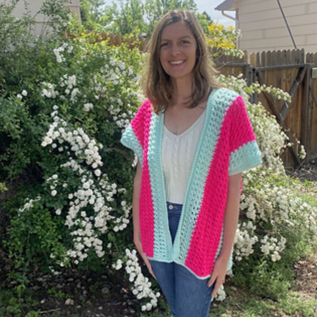 Crochet Vest Pattern: Free - Fosbas Designs