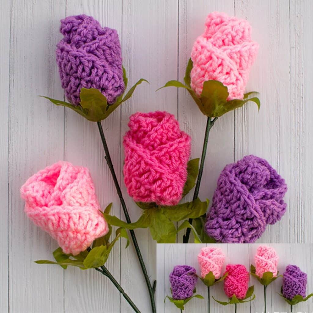 Amazing Crochet flowers free patterns