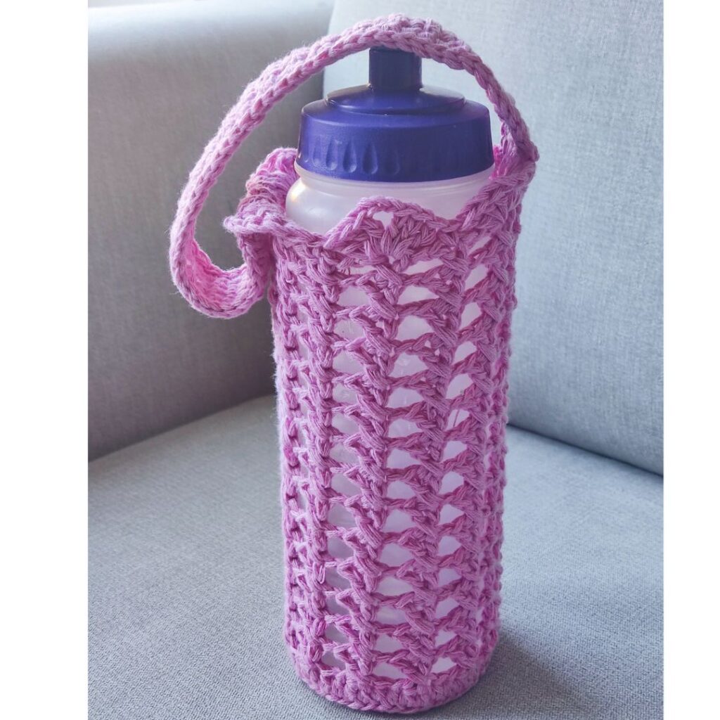 Crochet Water Bottle Holder pattern