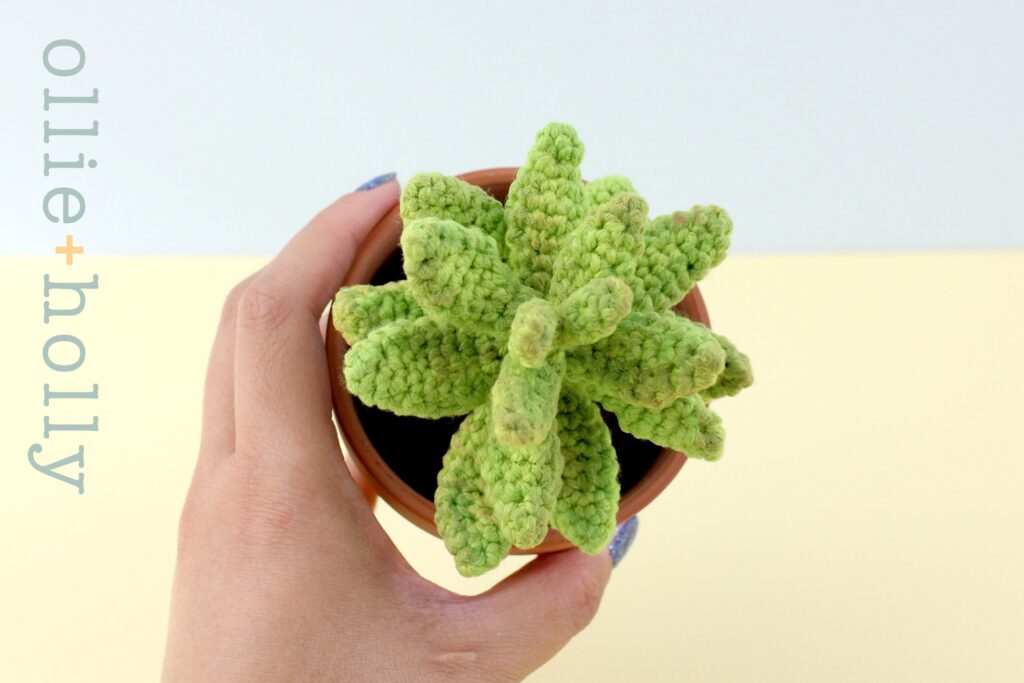 Crochet easy plants tutorials