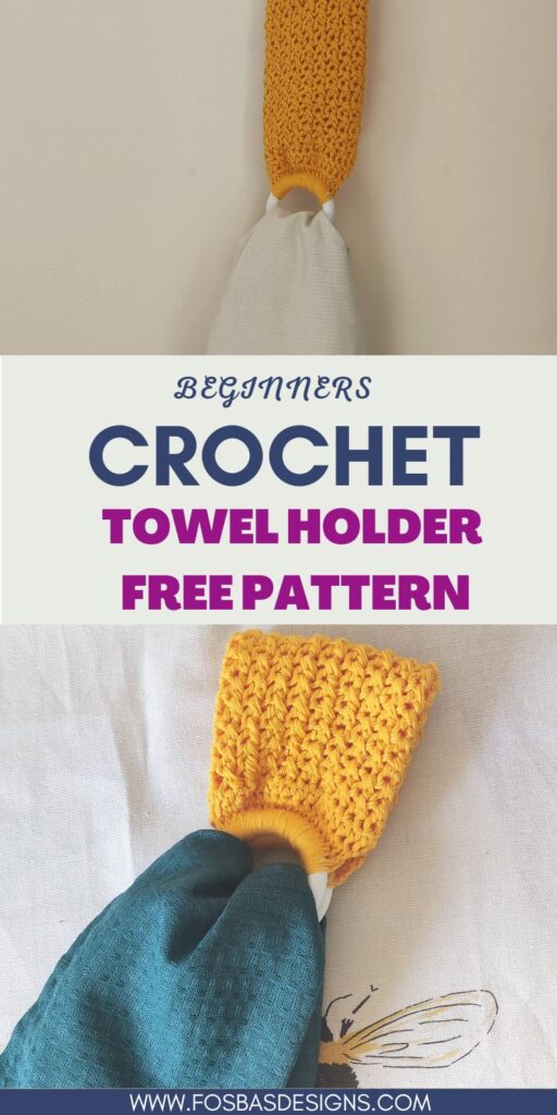 Crochet Towel Holders 3 Ways
