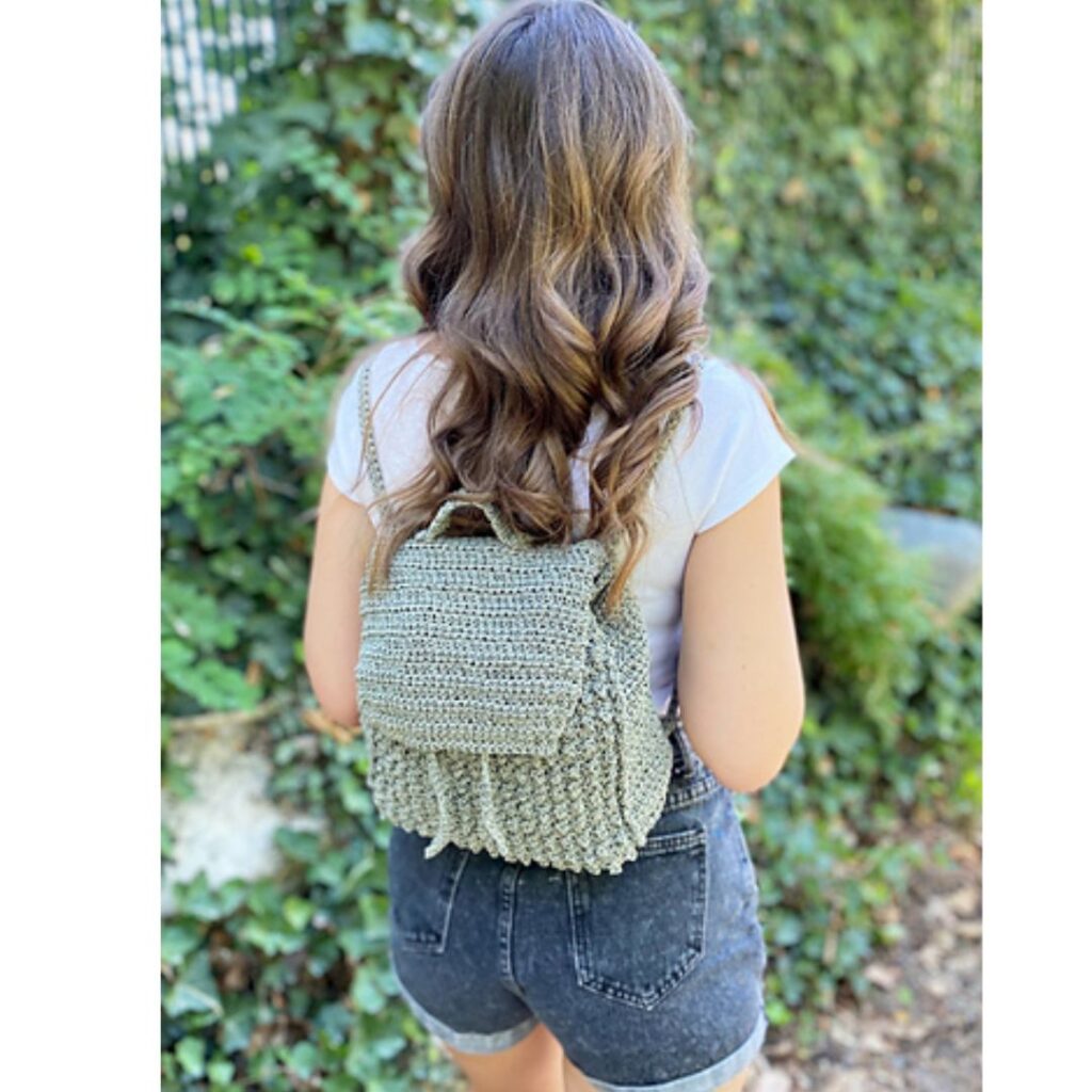 Textured Crochet Backpack Pattern 20+ Crochet Backpack Patterns - Fosbas Designs