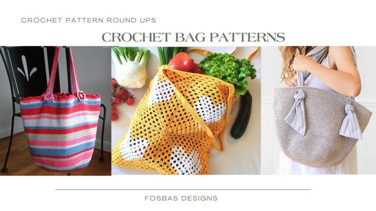 40+ Free Modern Crochet Bag Patterns