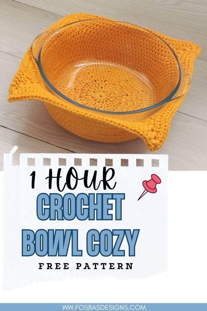 Microwave Bowl Cozy Free Crochet Pattern - Crochet Life