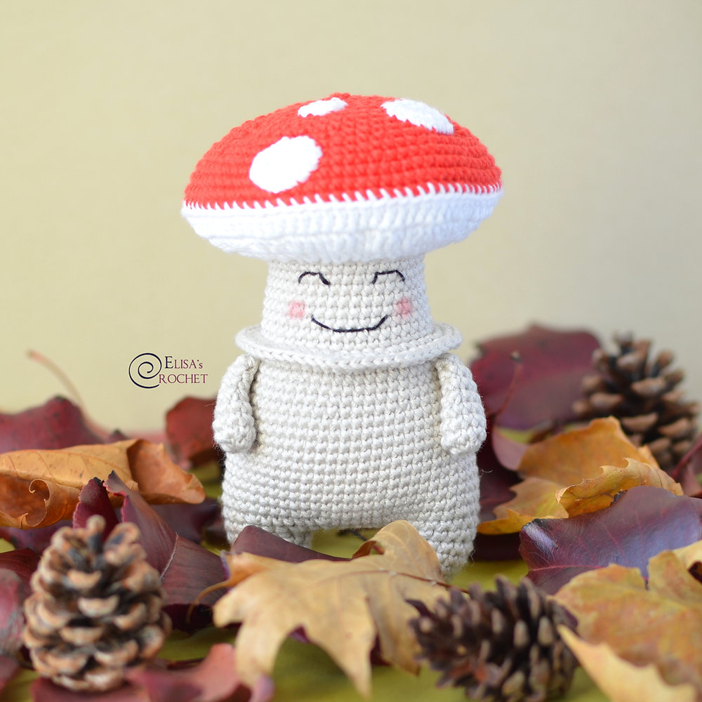 30+ Free Crochet Mushroom Patterns • RaffamusaDesigns