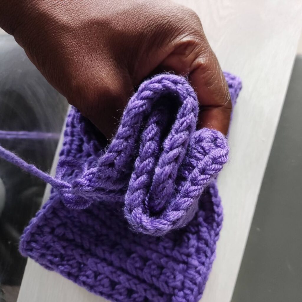 Twisted Crochet Ribbed Headband Pattern Free  
