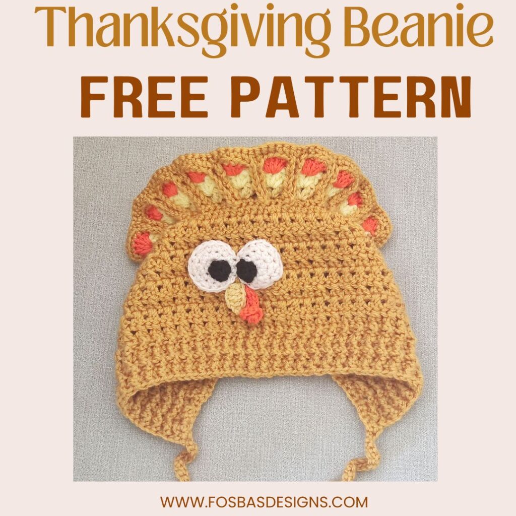 Turkey Crochet Hat Pattern Free