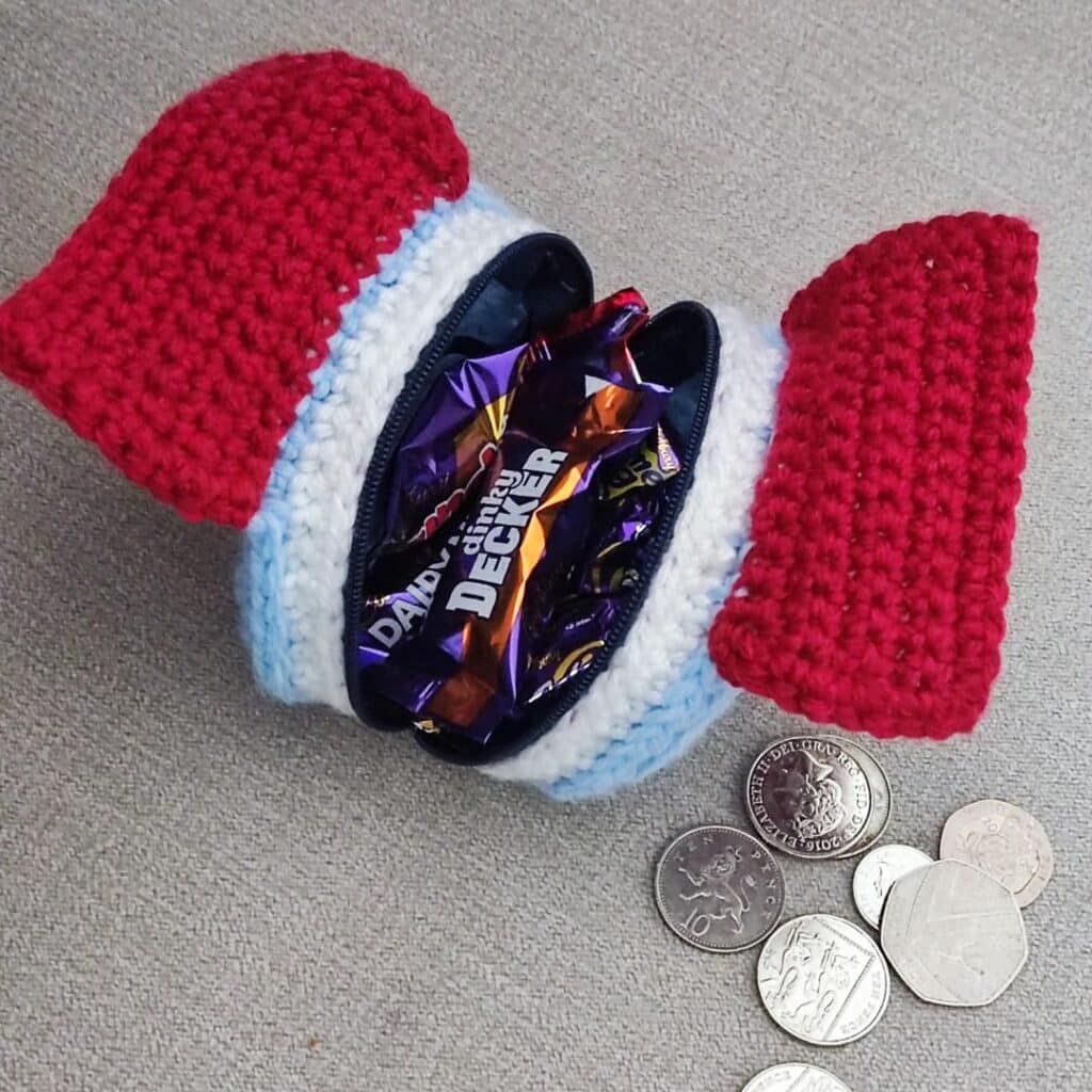 Coin Purse Crochet Pattern, Beginner Crochet Pattern, Crochet Bag Pattern,  Stripy Crochet Bag Pattern - Etsy