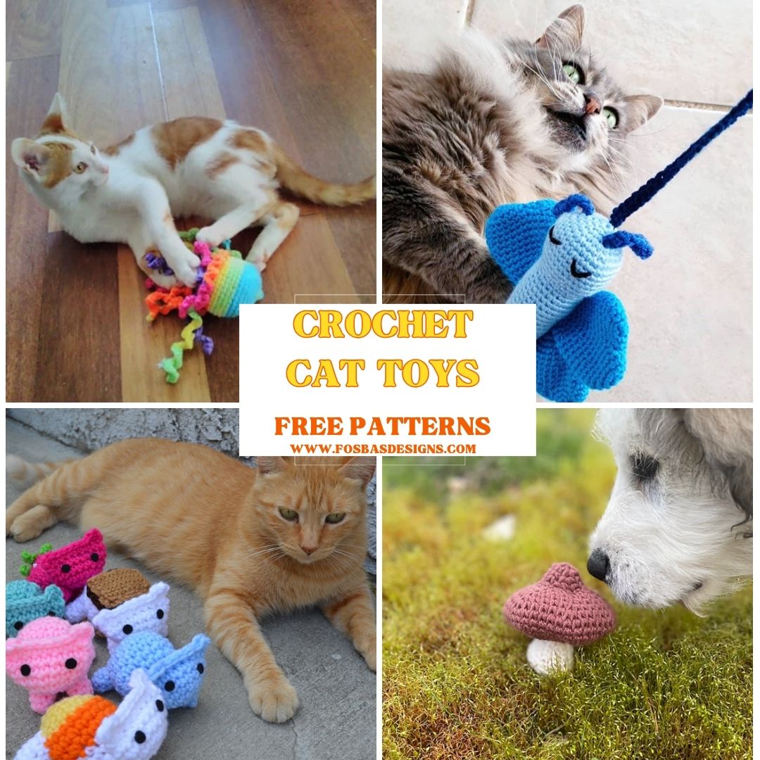 30+ Purr-fect Crochet Cat Toy Patterns