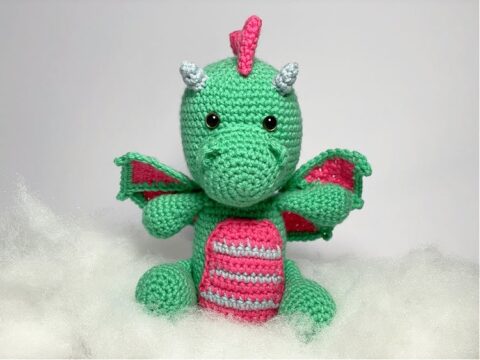 30+ Best Dragon Crochet Patterns - Fosbas Designs