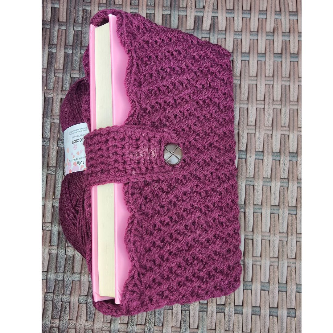 Beginners crochet book sleeve pattern free