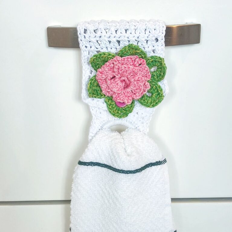 Tea Towel Topper Crochet Pattern