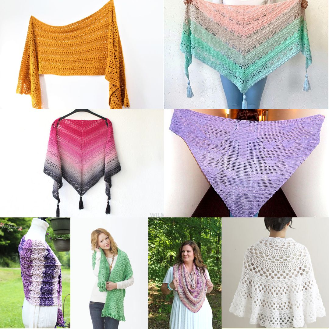 Crochet prayer shawl patterns - 60 plus wonderful ideas