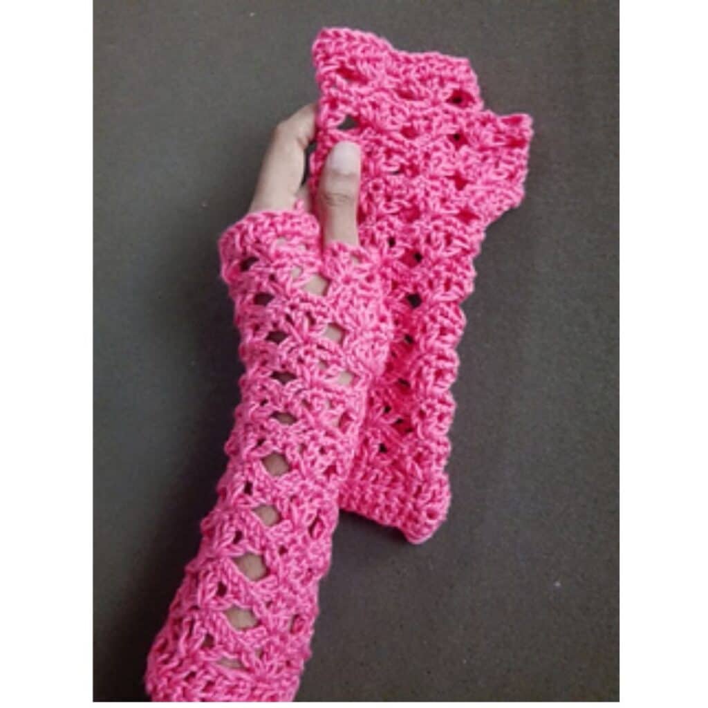 Easy crochet arm warmer patterns