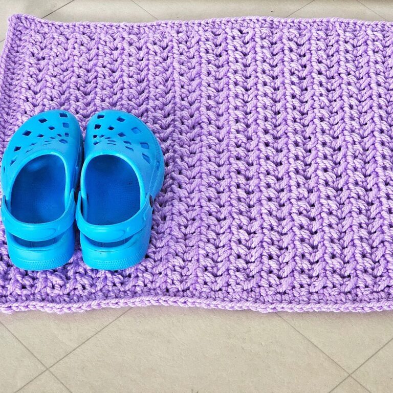 How to Crochet Doormat Pattern for Beginners