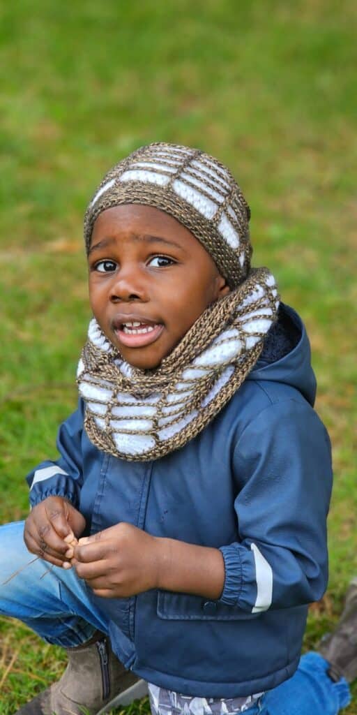 Crochet Spider web Beanie free Pattern