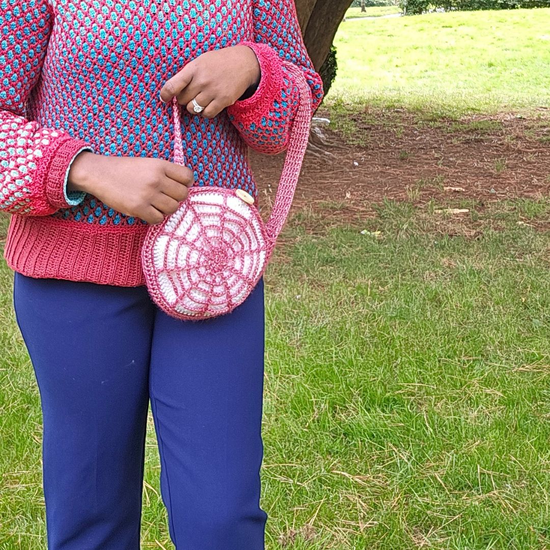 Crochet Spiderweb Purse Pattern Free