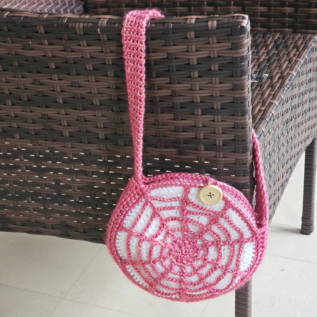 Crochet Spiderweb Purse Pattern Free