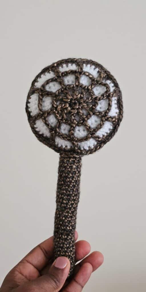 crochet lollipop Free  for halloween decorations