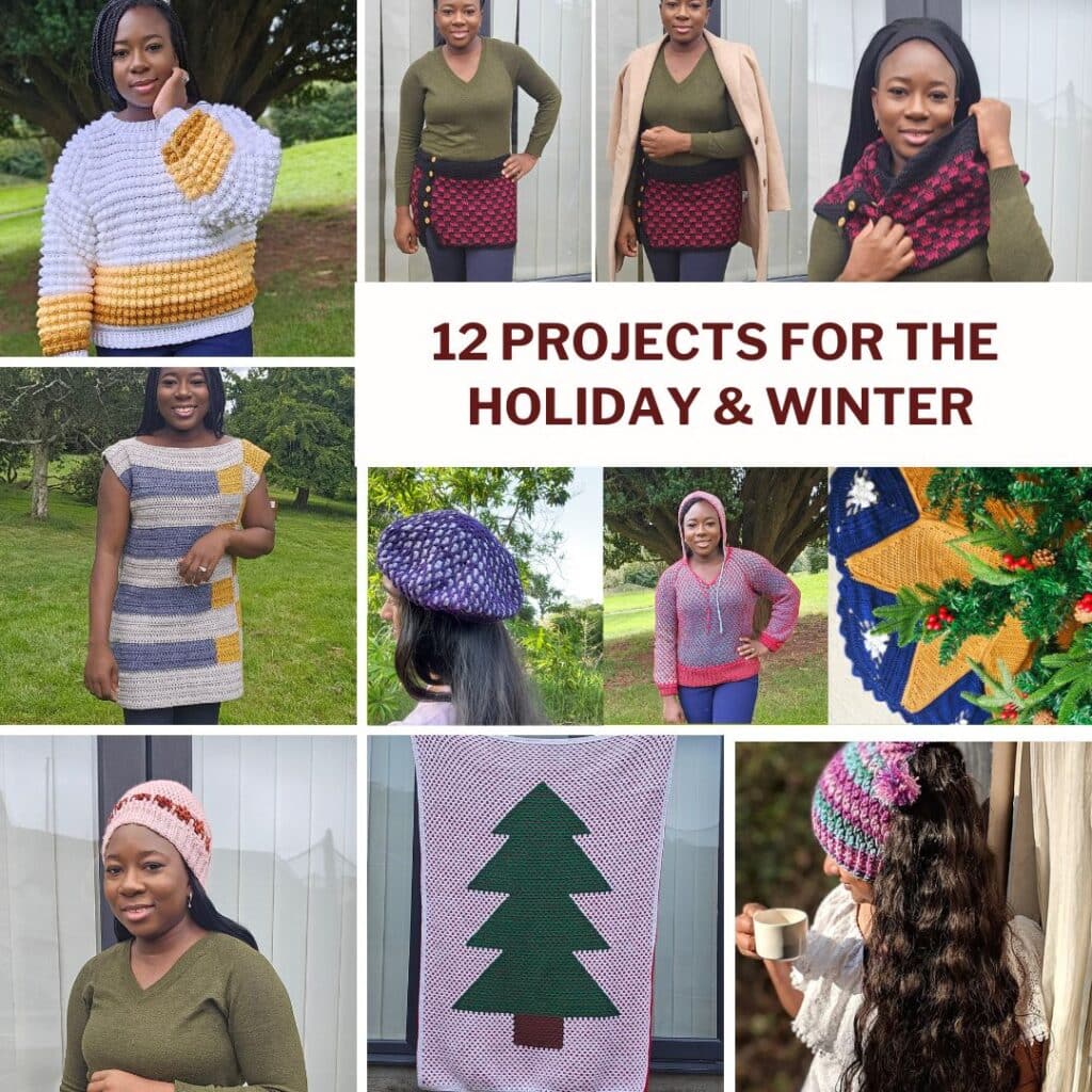 12 weeks of Christmas Crochet Project Ideas