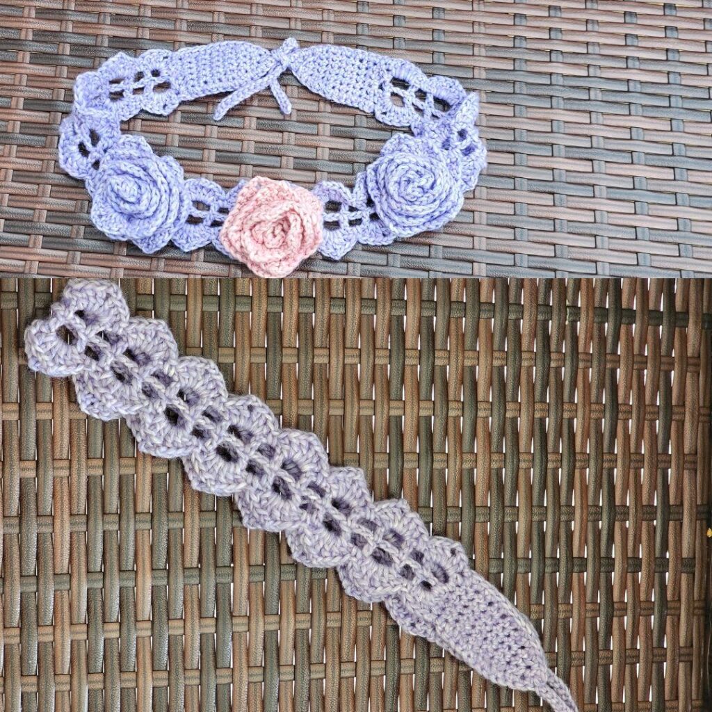 Easy Crochet headband Free Pattern