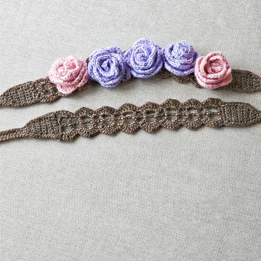 Easy Crochet headband Free Pattern