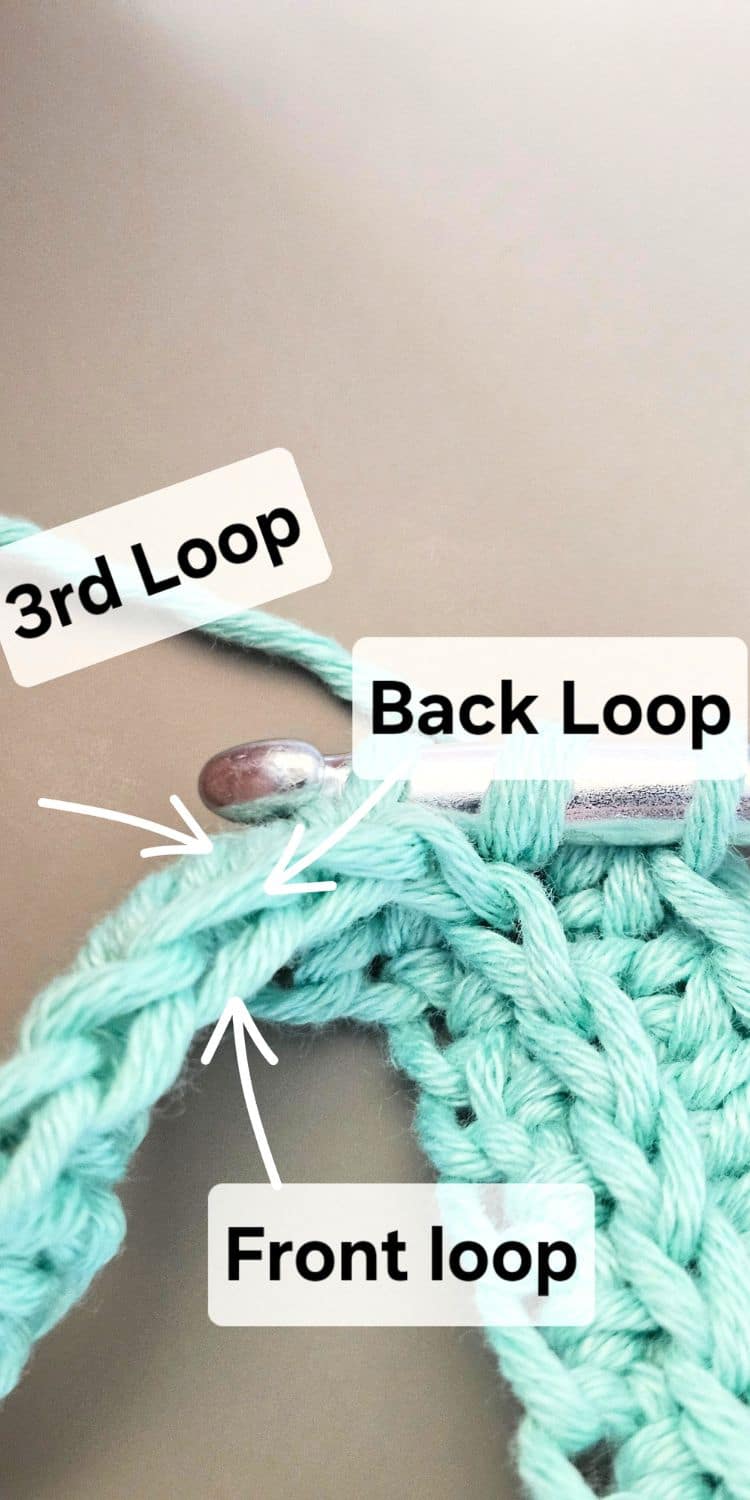 How to Half Double Crochet in the 3rd Loop – Easy Tutorial - Fosbas Designs
