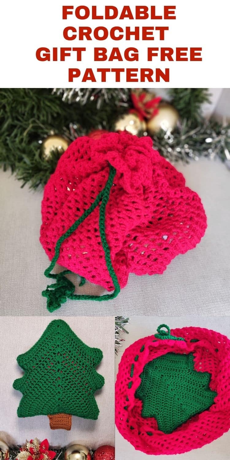 Foldable Christmas Tree converting into a bag.