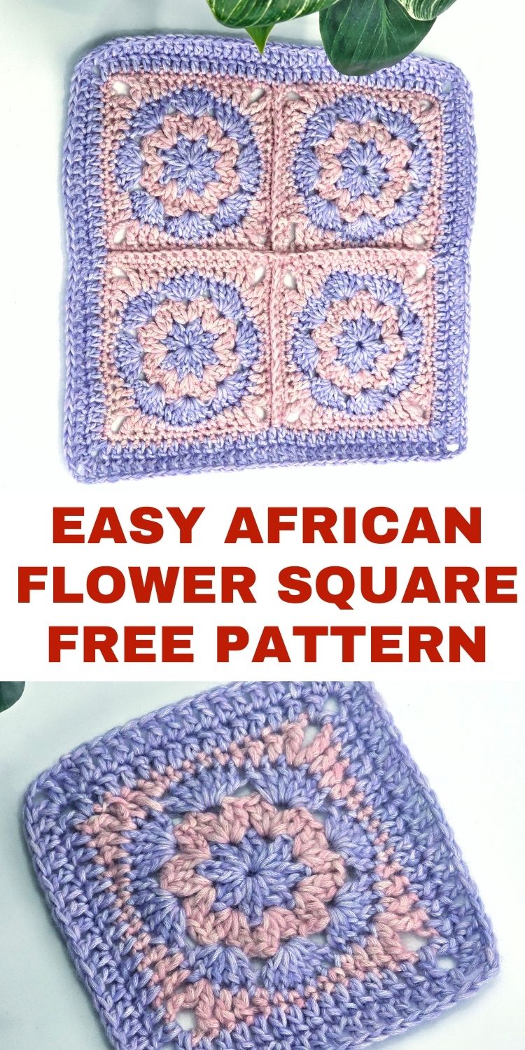 African Flower Square - Fosbas Designs