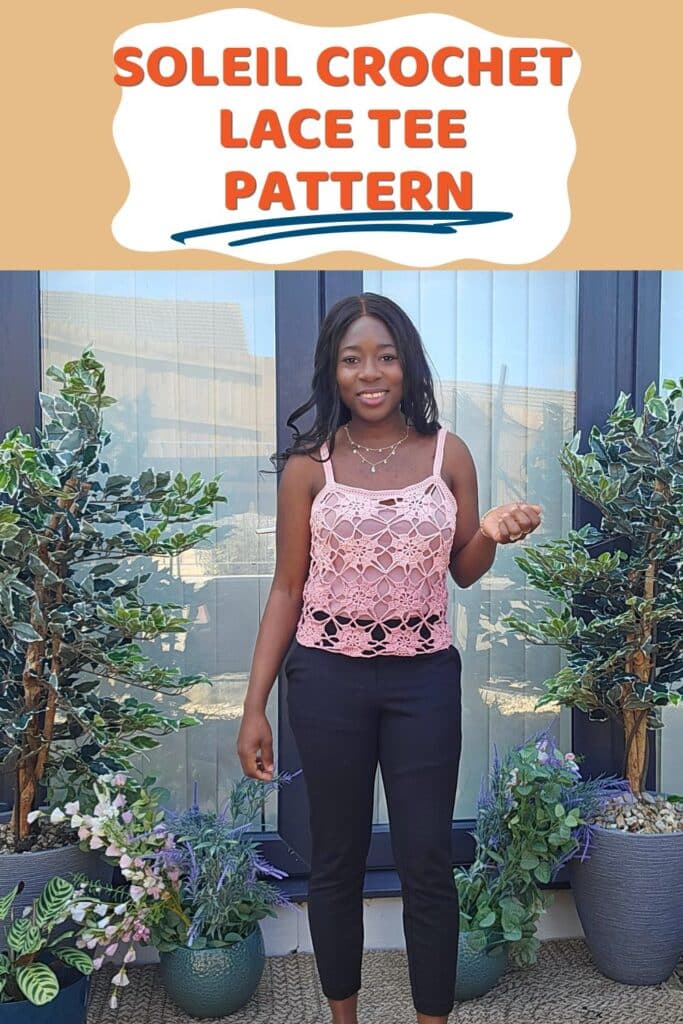 Soleil Crochet Lace Tee Pattern