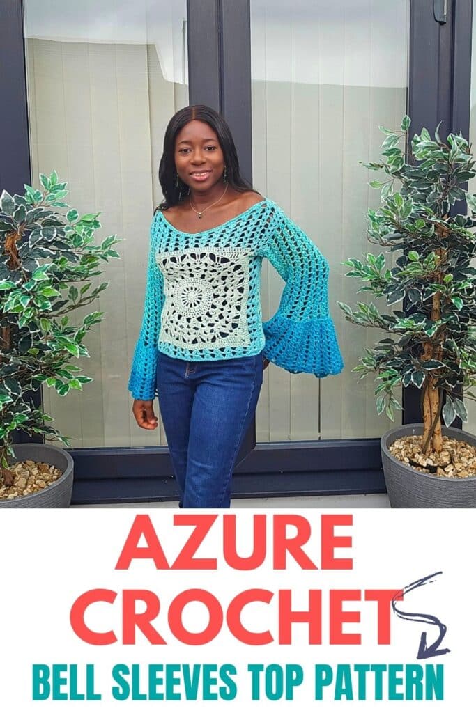 Crochet Bell Sleeve Top Pattern