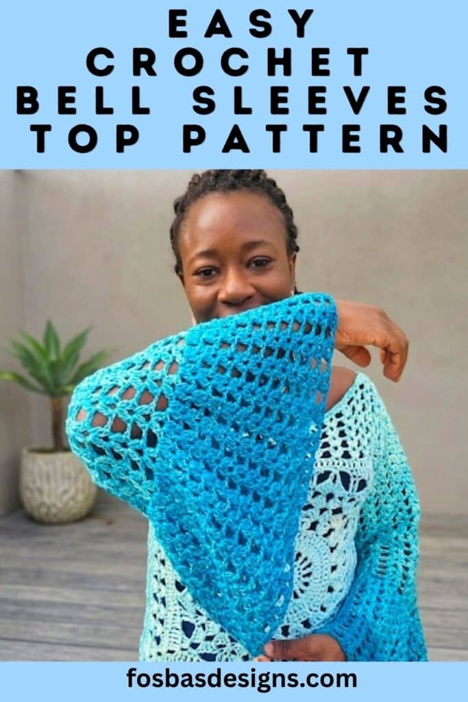 Crochet Bell Sleeve Top Pattern